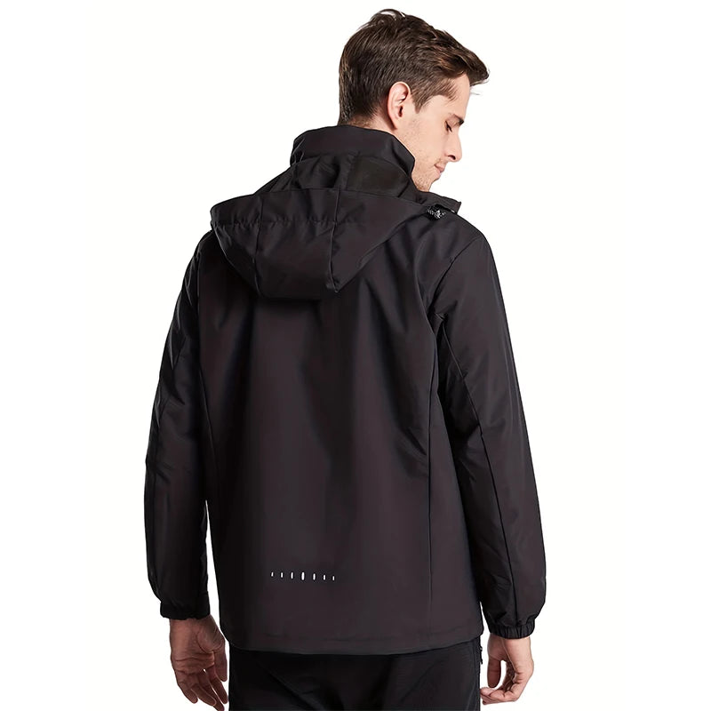 Outdoor Waterproof Jacket With Detachable Hood | Terrell