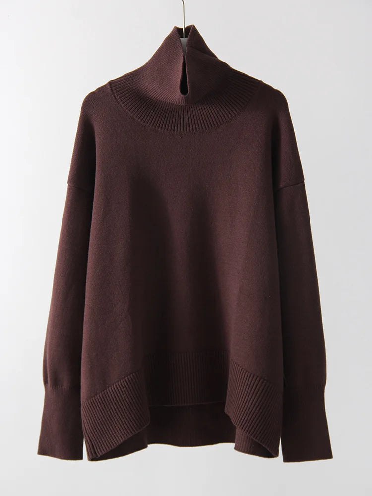 Women Turtleneck Sweater | Sanya