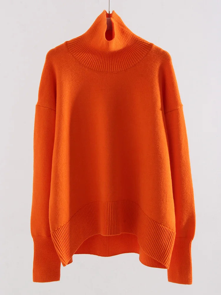 Women Turtleneck Sweater | Sanya