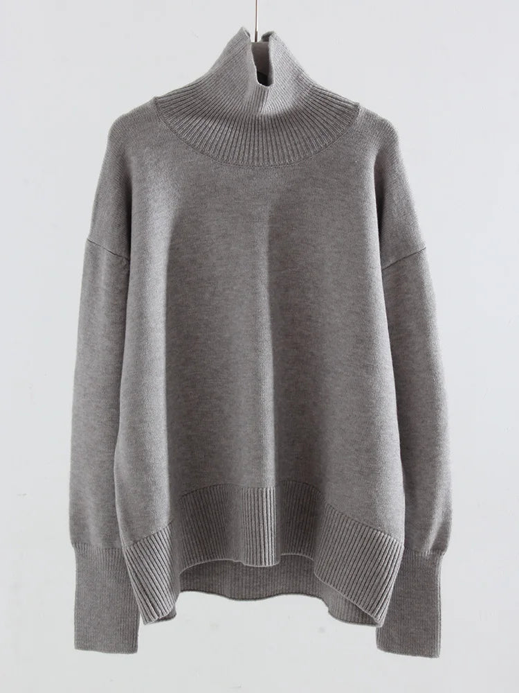 Women Turtleneck Sweater | Sanya