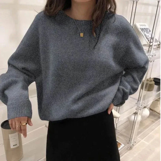 Women's Thick Knit Sweater for Fall and Winter | Emilia