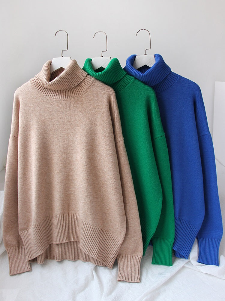 Women's Oversized Turtleneck Sweater | Belma