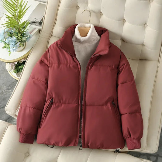 Jacket with Stand Collar for Women | Abigail