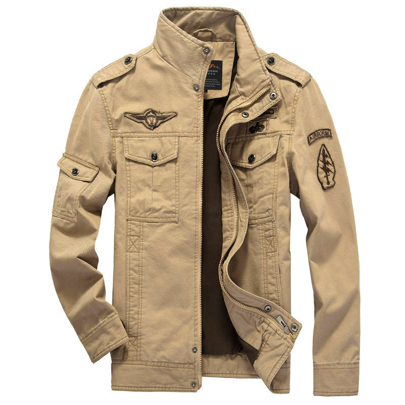 Men's All-weather Zippered Utility Jacket | Leo