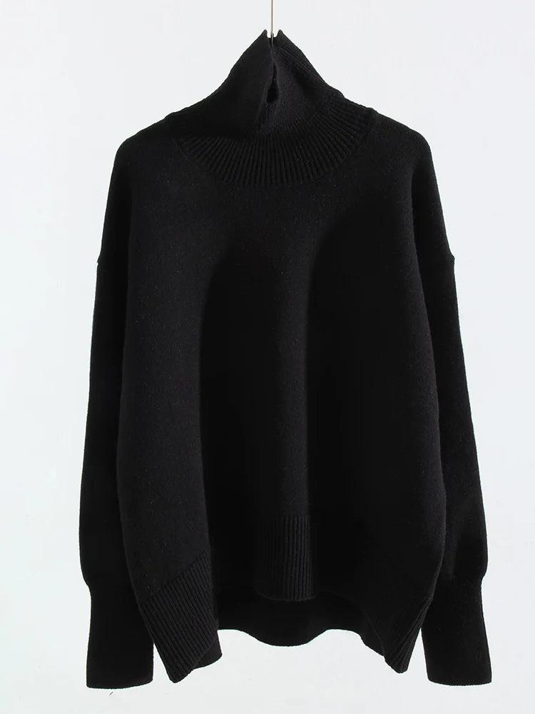 Women Turtleneck Sweater | Sanya