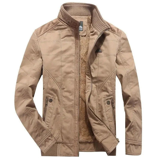 Quilted Jacket With Fleece Lining For Men | Nicholas