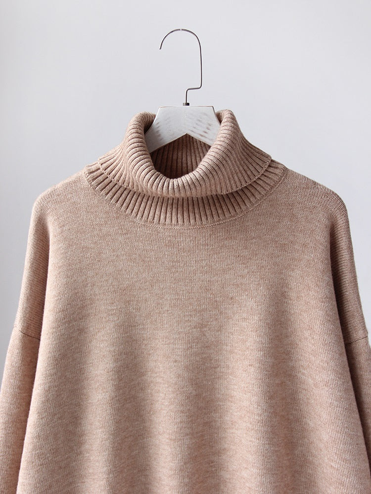 Women Knitted Turtleneck Sweater | Cassie