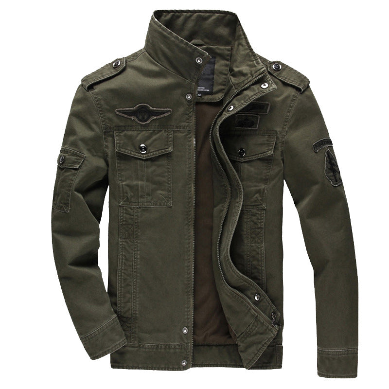 Men's All-weather Zippered Utility Jacket | Leo