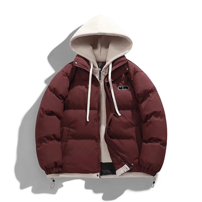 Color Winter Puffer Jacket for Men | Axel