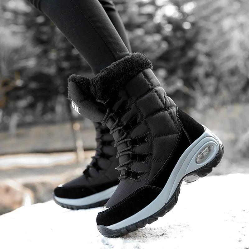 Women's Mid Calf Outdoor Winter Boots | Aliah