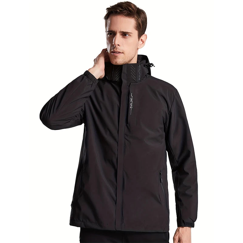 Outdoor Waterproof Jacket With Detachable Hood | Terrell