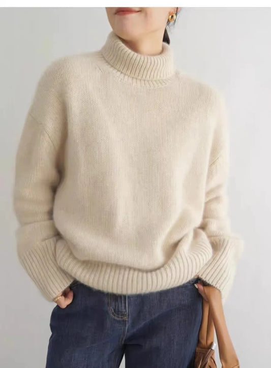 Women’s Winter Thicken Turtleneck Sweater | Paola