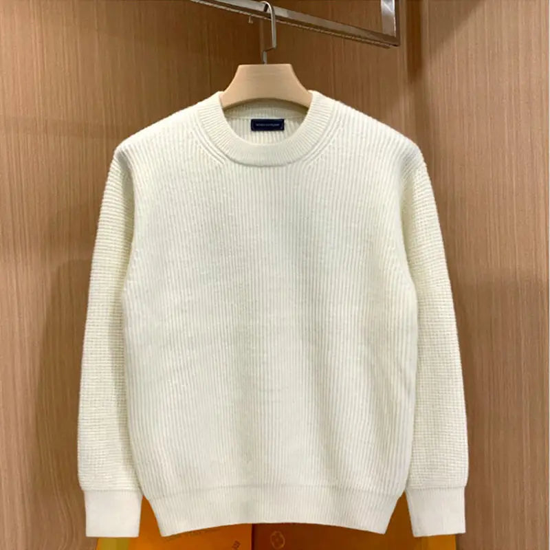 Men's Round Neck Knitted Sweater | Adam