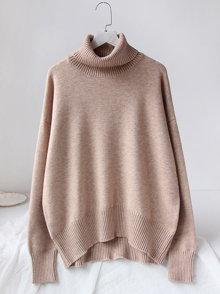 Women's Oversized Turtleneck Sweater | Belma