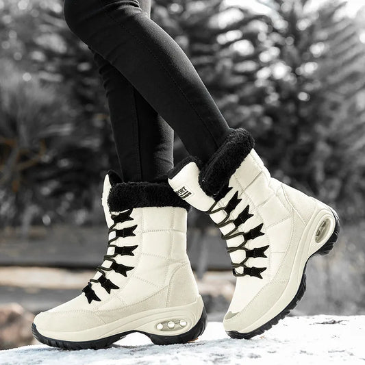 Women's Mid Calf Outdoor Winter Boots | Aliah