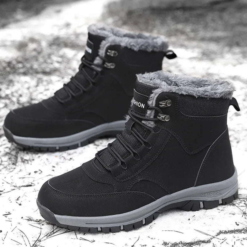 Men's Waterproof Ankle Length Winter Boots | Scott