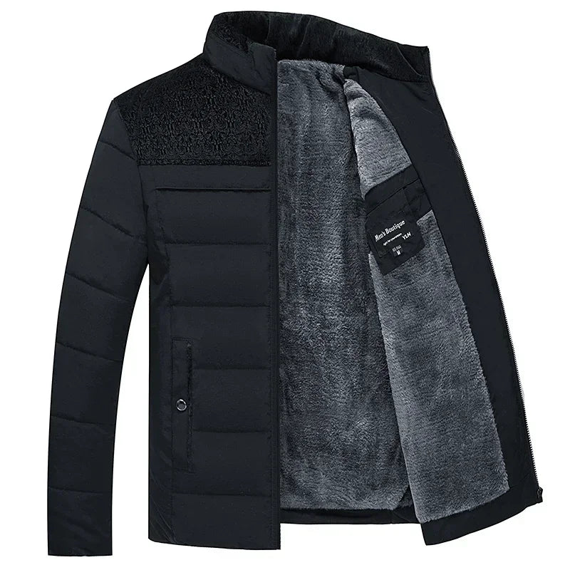 Men's Winter Plush Jacket for Maximum Warmth | Theo