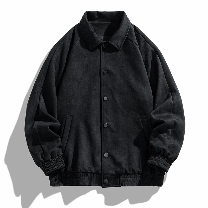 Oversized Suede Jacket for Men | Luis