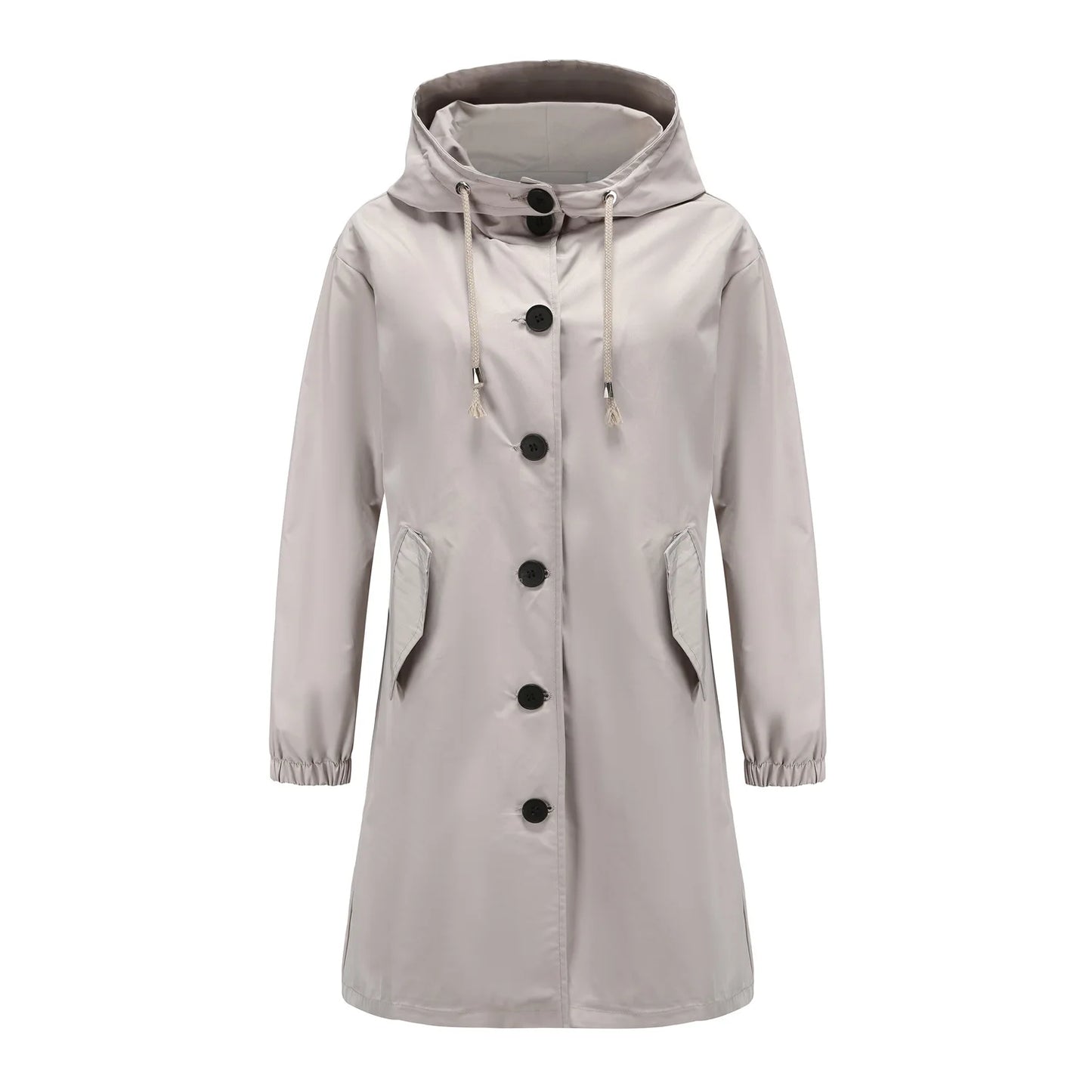 Winter Long Windbreaker jacket for Woman | Ashley