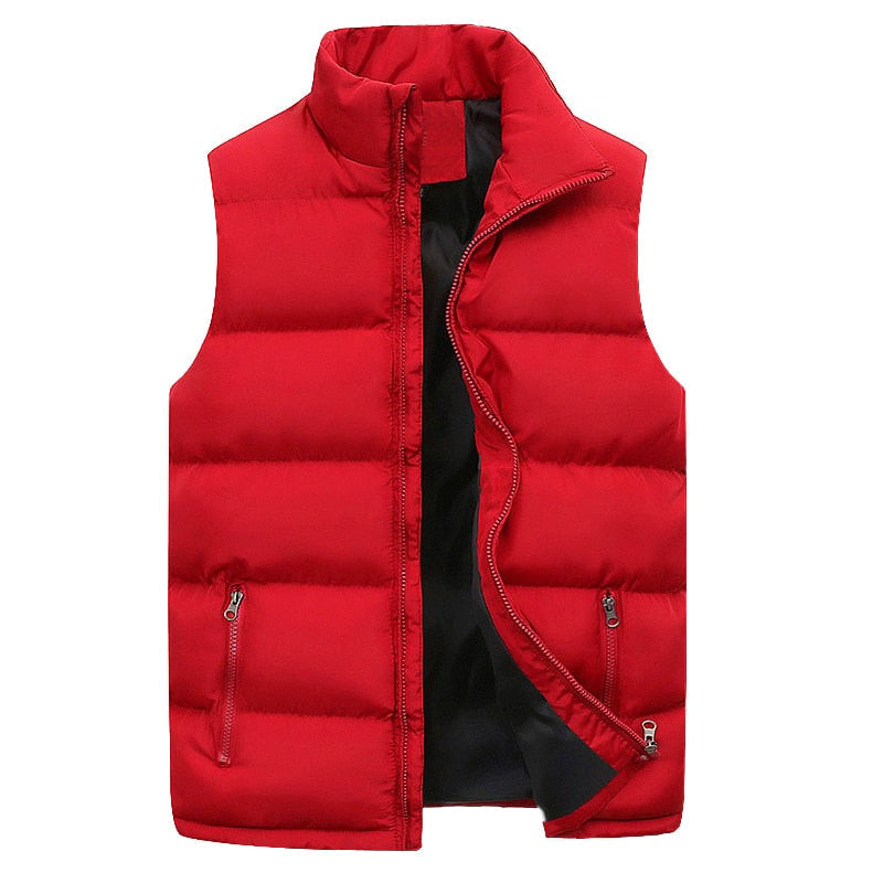 Stand Collar Bodywarmer Vest | Bairano