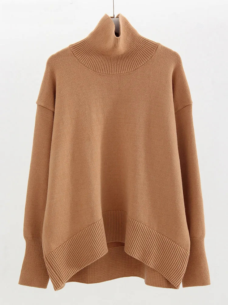 Women Turtleneck Sweater | Sanya