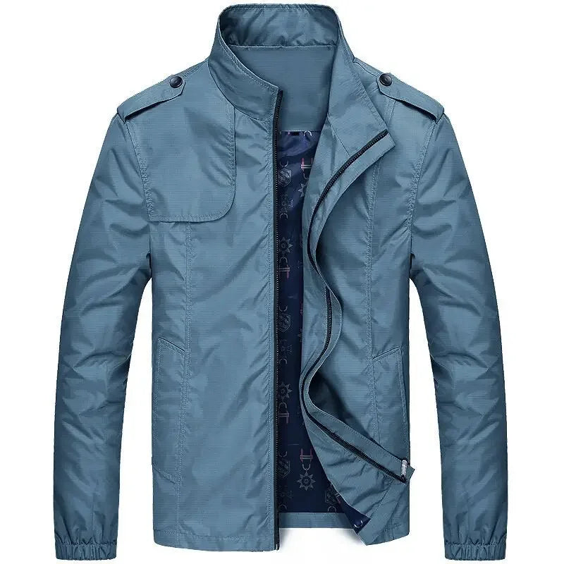 Windproof and Waterproof Zippered Jacket For Men | Connor