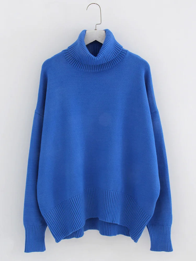 Women's Oversized Turtleneck Sweater | Belma