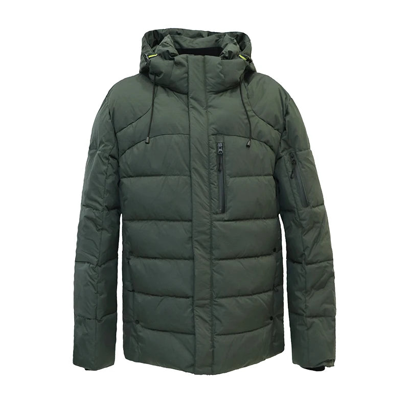 Outdoor Puffer Jacket With Detachable Hood | Eddie