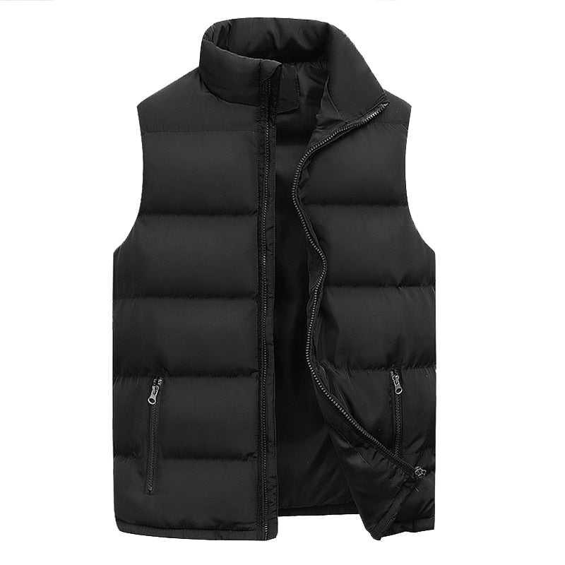 Stand Collar Bodywarmer Vest | Bairano