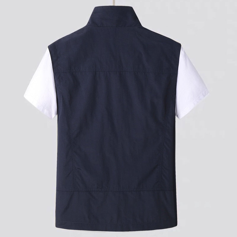 Zipper Vest for Men with Pockets | Jakobe