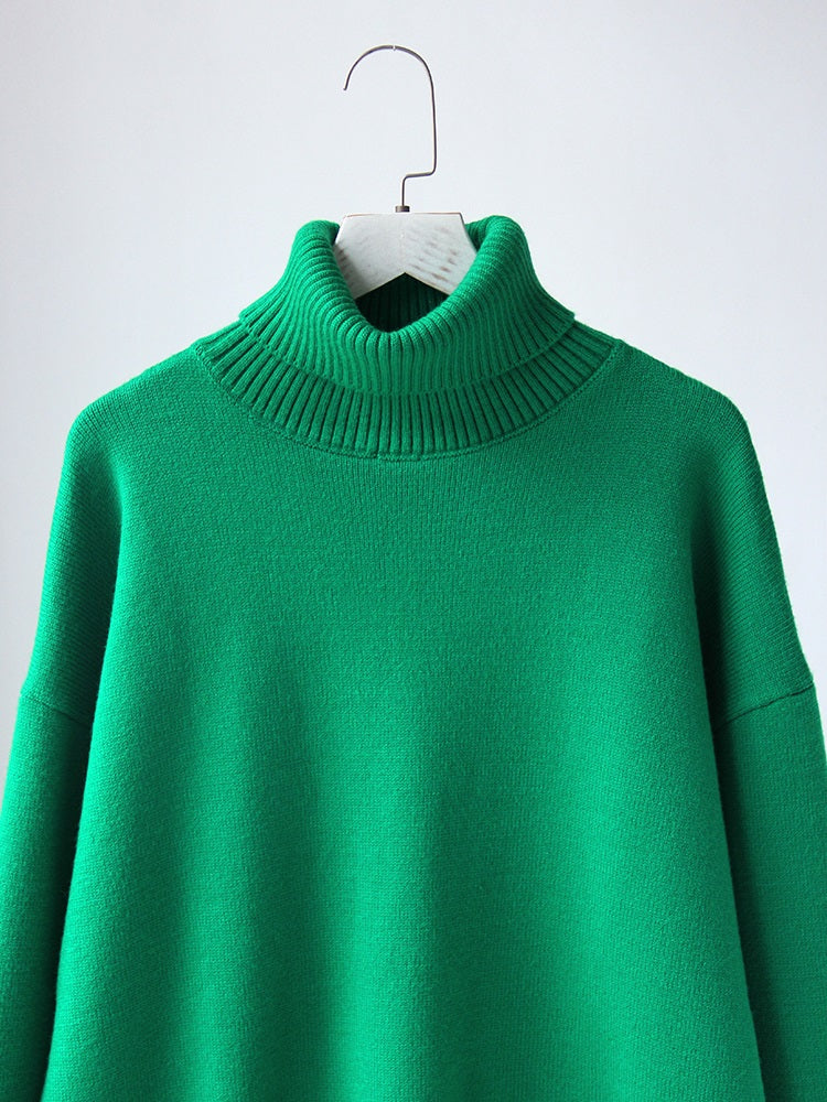 Women's Oversized Turtleneck Sweater | Belma