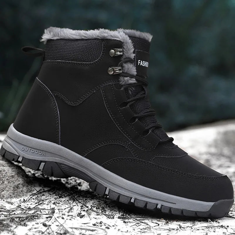 Men's Waterproof Ankle Length Winter Boots | Scott