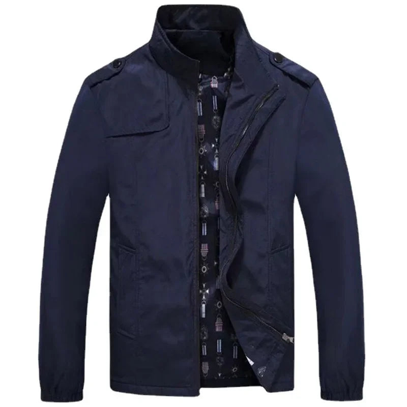 Windproof and Waterproof Zippered Jacket For Men | Connor