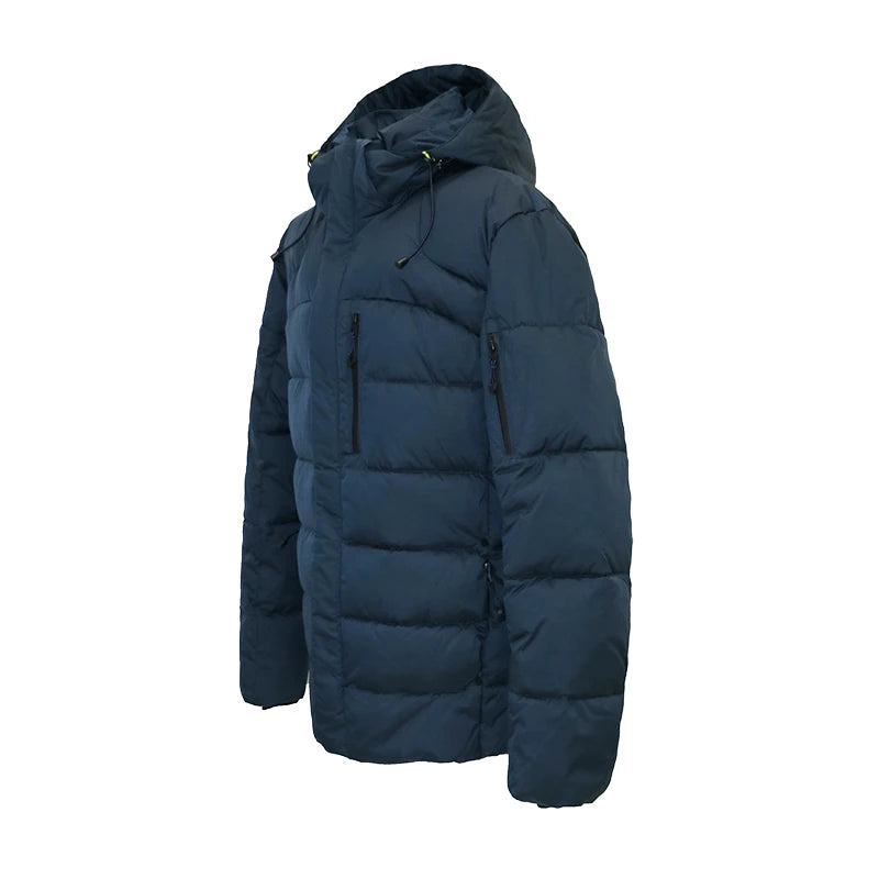 Outdoor Puffer Jacket With Detachable Hood | Eddie