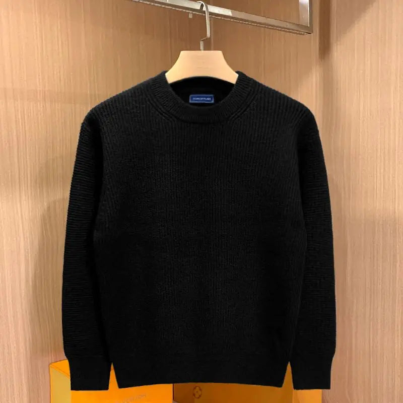 Men's Round Neck Knitted Sweater | Adam