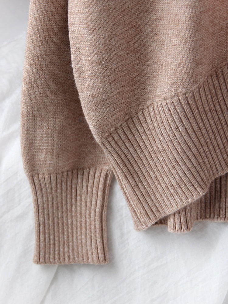 Women Knitted Turtleneck Sweater | Cassie