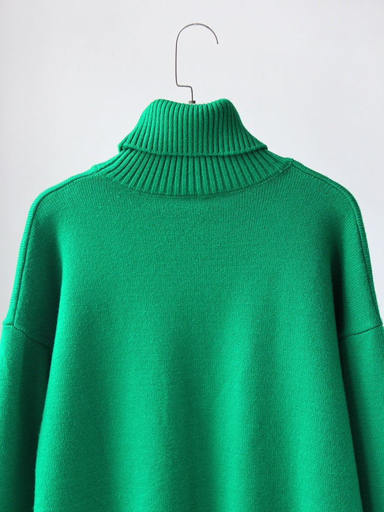 Women's Oversized Turtleneck Sweater | Belma