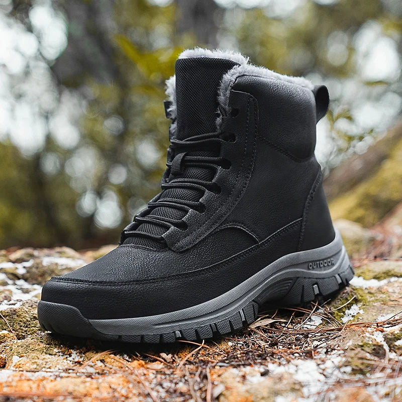 Men's Outdoor Winter Boots With Fur Lining | Brandon