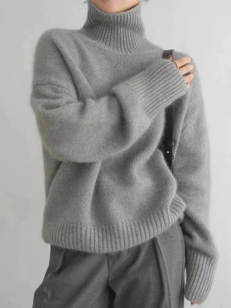 Women’s Winter Thicken Turtleneck Sweater | Paola