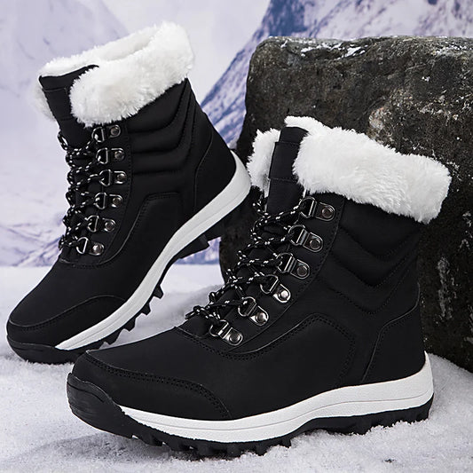 Plush-Lined Waterproof Women's Winter Boots | Luna