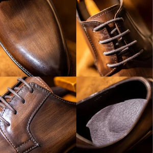 Leather Lace-Up Shoes for Men | Bronson