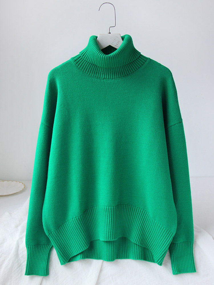 Women's Oversized Turtleneck Sweater | Belma