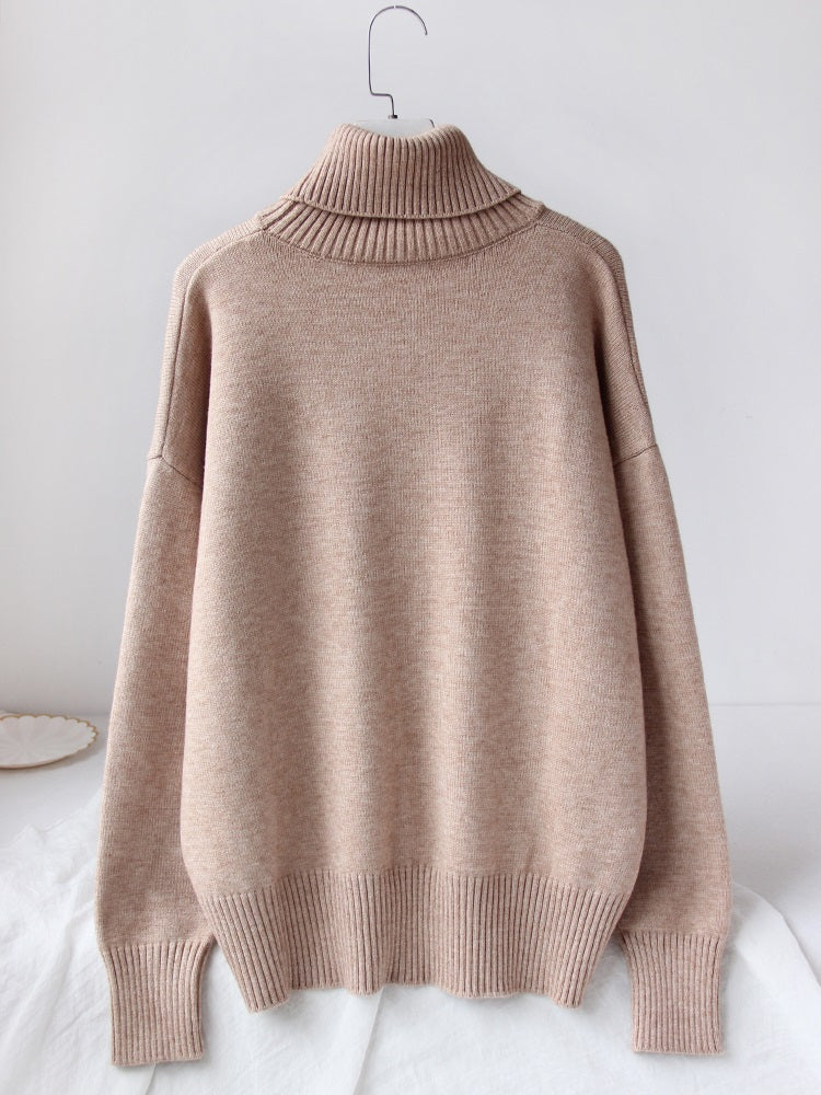 Women's Oversized Turtleneck Sweater | Belma