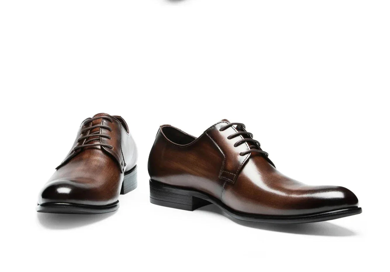 Lace-up Faux Leather Formal Shoes for Men | Randalo