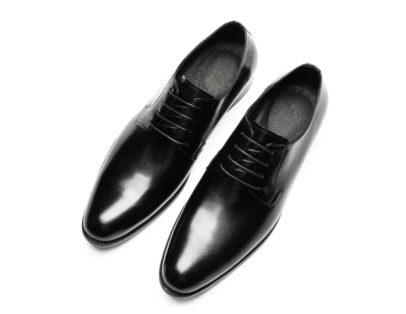 Lace-up Faux Leather Formal Shoes for Men | Randalo