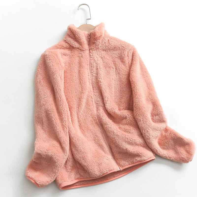 Women's Collar Fluffy Jacket | Mariana