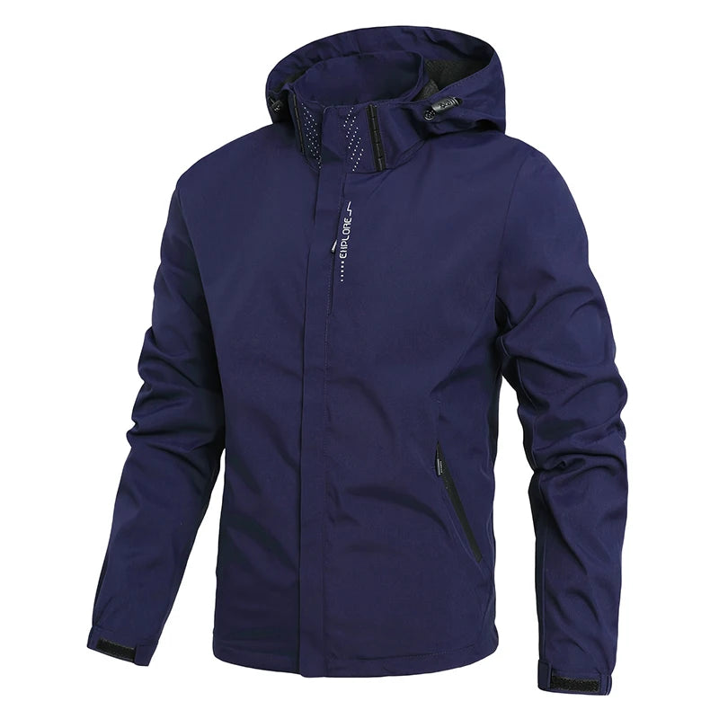 Outdoor Waterproof Jacket With Detachable Hood | Terrell