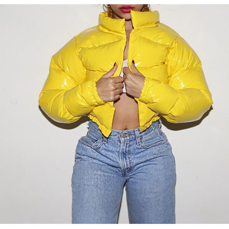 Cropped Puffer Jacket for Women | Jenina