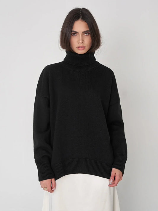 Oversized Knit Pullover for Women | Therona