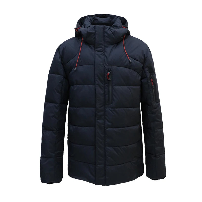 Outdoor Puffer Jacket With Detachable Hood | Eddie